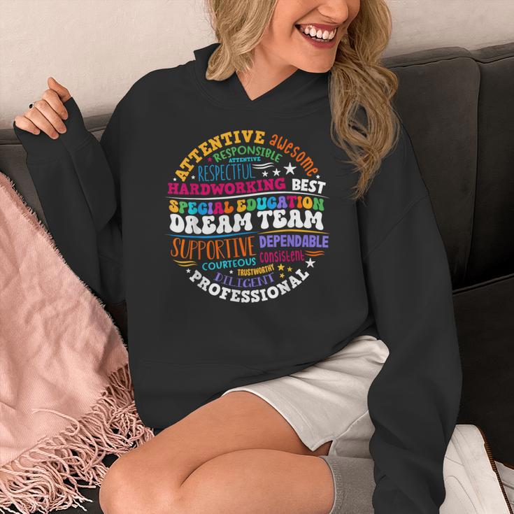 Educators Special Ed Teacher Special Education Dream Team Women's Hoodie, funny design Educators Special Ed Teacher Special Education Dream Team Women's Hoodie, funny design