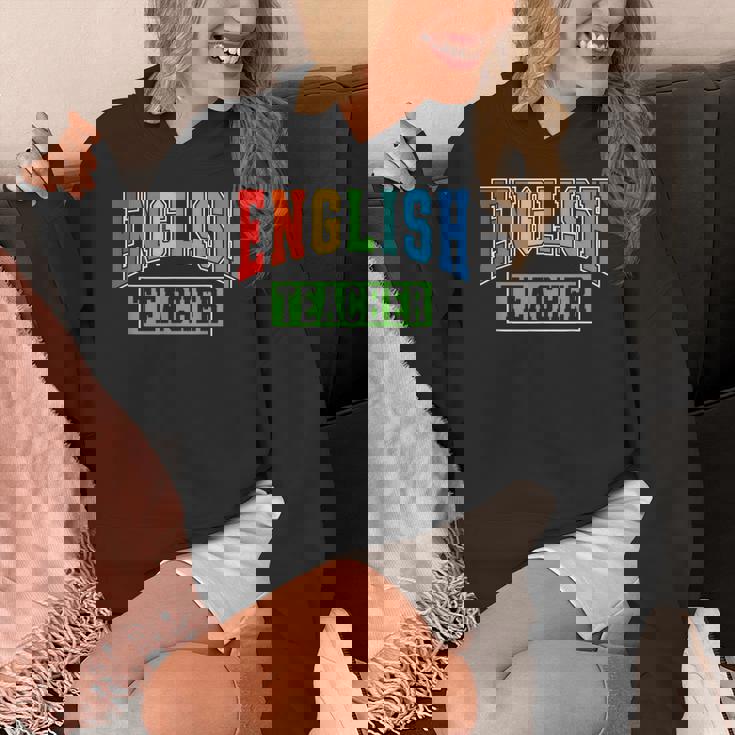 English Teacher Men Women Grammar Class English Teacher Women&#x27;s Hoodie, English Teacher Gifts, funny design