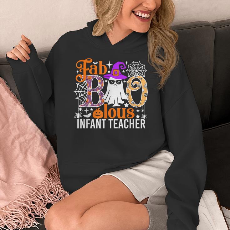 Fab Boo Lous Infant Teacher Halloween Costume Women's Hoodie, funny design