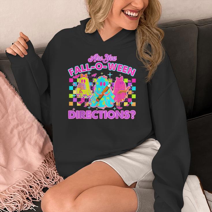 Are You Fall-O-Ween Directions Teacher Ghost Halloween Women's Hoodie, funny design Are You Fall-O-Ween Directions Teacher Ghost Halloween Women's Hoodie, funny design