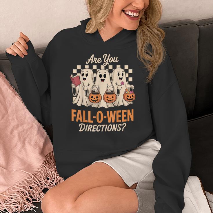 Are You Fall O Ween Directions Teacher Halloween Boo Ghost Women's Hoodie, funny design Are You Fall O Ween Directions Teacher Halloween Boo Ghost Women's Hoodie, funny design