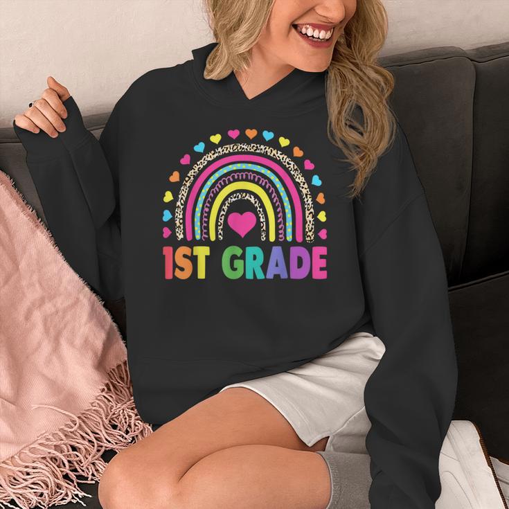 First Grade Rainbow Girls Boys Teacher Team 1st Grade Squad Women's Hoodie, First Grade Teacher Gifts, funny design First Grade Rainbow Girls Boys Teacher Team 1st Grade Squad Women's Hoodie, First Grade Teacher Gifts, funny design