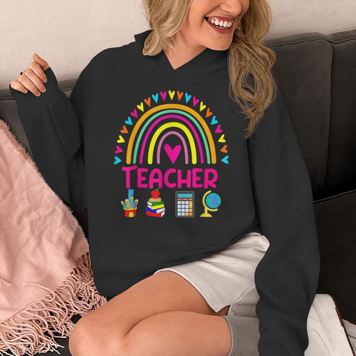 Future Kids Career Teacher Rainbow Boy Girl Graduations Women's Hoodie, Future Teacher Gifts, funny design Future Kids Career Teacher Rainbow Boy Girl Graduations Women's Hoodie, Future Teacher Gifts, funny design