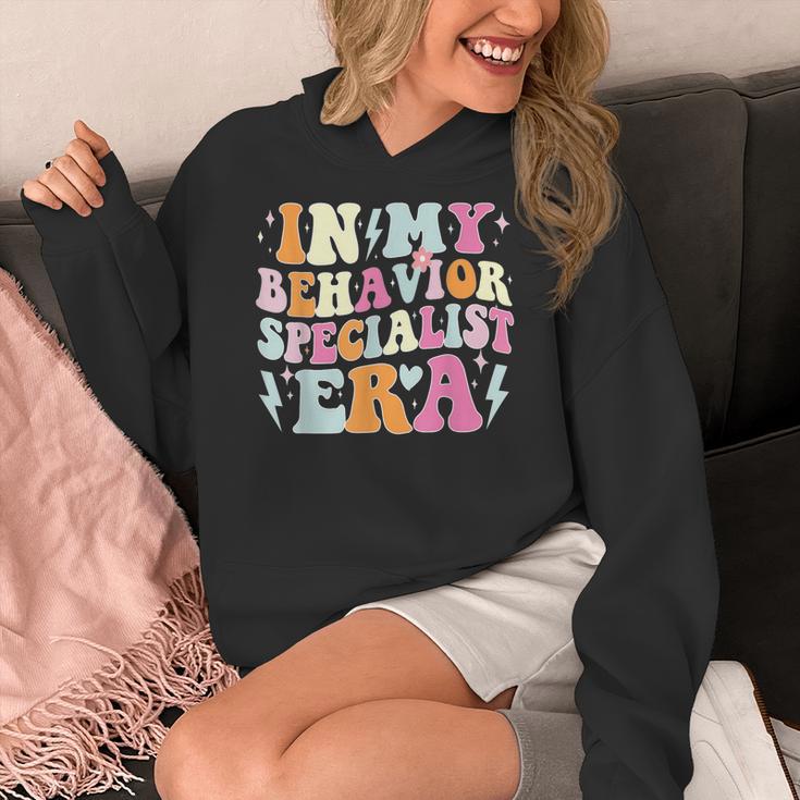 Groovy In My Behavior Specialist Era Behavior Teachers Women's Hoodie, funny design Groovy In My Behavior Specialist Era Behavior Teachers Women's Hoodie, funny design