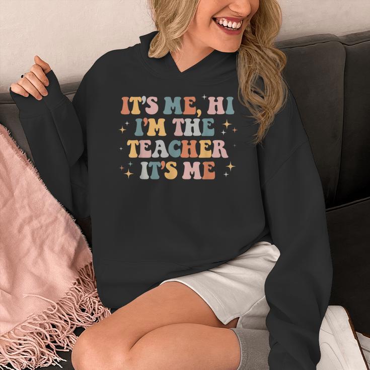 Groovy Its Me Hi Im The Teacher It’s Me Back To School Women's Hoodie, Groovy Teacher Gifts, funny design Groovy Its Me Hi Im The Teacher It’s Me Back To School Women's Hoodie, Groovy Teacher Gifts, funny design