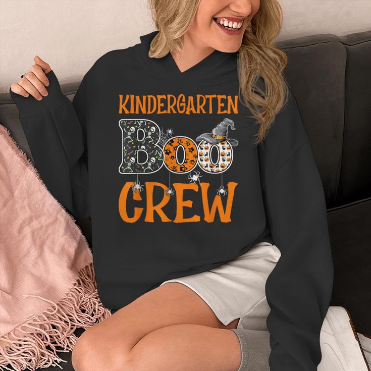 Halloween Kindergarten Boo Crew Kinder Teacher Student Women's Hoodie, funny design Halloween Kindergarten Boo Crew Kinder Teacher Student Women's Hoodie, funny design