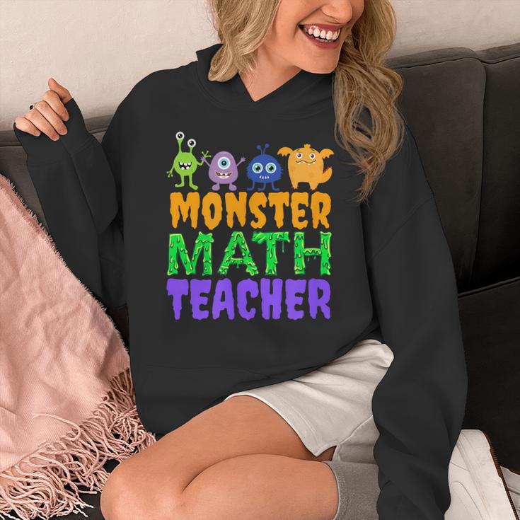 Halloween Monster Math Teacher Men Women Women's Hoodie, funny design Halloween Monster Math Teacher Men Women Women's Hoodie, funny design