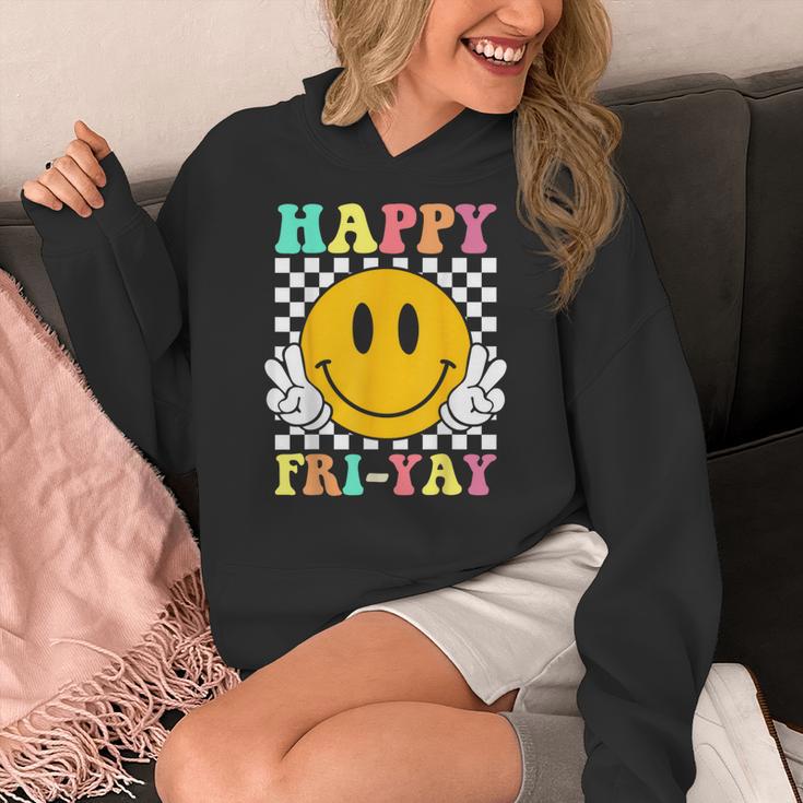 Happy Fri-Yay Teacher Friday Weekend School Women's Hoodie, funny design