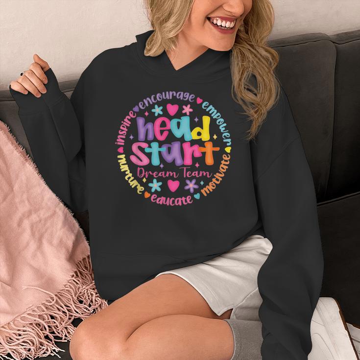 Head Start Dream Team Squad Teacher Headstart Back To School Women's Hoodie, funny design Head Start Dream Team Squad Teacher Headstart Back To School Women's Hoodie, funny design