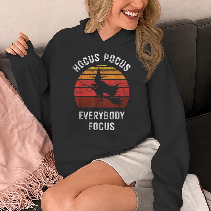 Hocus Pocus Everybody Focus Witch Halloween Teacher Women Women's Hoodie, funny design Hocus Pocus Everybody Focus Witch Halloween Teacher Women Women's Hoodie, funny design
