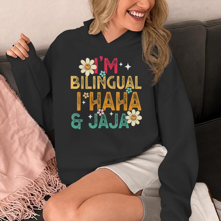 I’m Bilingual I Haha And Jaja Spanish Teacher Bilingual For Men Women Girls Kids Women's Hoodie, funny design I’m Bilingual I Haha And Jaja Spanish Teacher Bilingual For Men Women Girls Kids Women's Hoodie, funny design