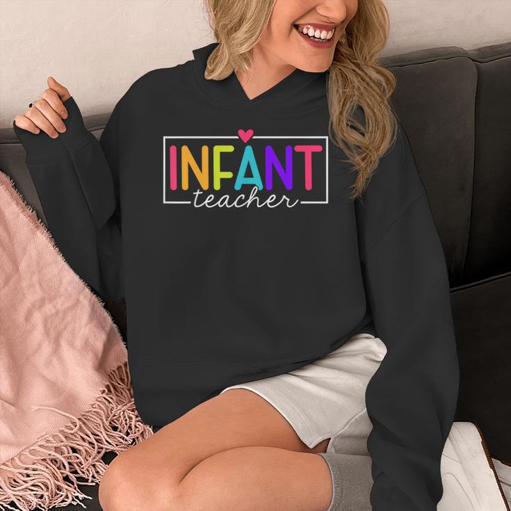Infant Teacher Daycare Provider Childcare Teacher Women's Hoodie, funny design Infant Teacher Daycare Provider Childcare Teacher Women's Hoodie, funny design