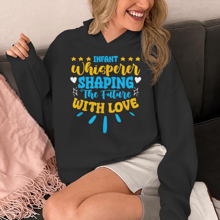 Infant Whisperer Daycare School Childcare Infant Teacher Women's Hoodie, funny design Infant Whisperer Daycare School Childcare Infant Teacher Women's Hoodie, funny design