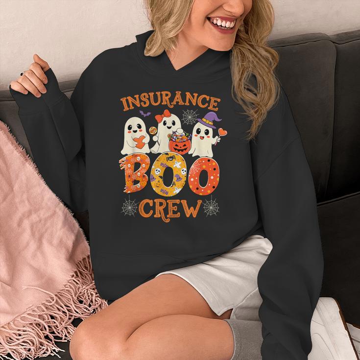 Insurance Boo Crew Halloween Spooky Costume Teacher Women's Hoodie, funny design Insurance Boo Crew Halloween Spooky Costume Teacher Women's Hoodie, funny design