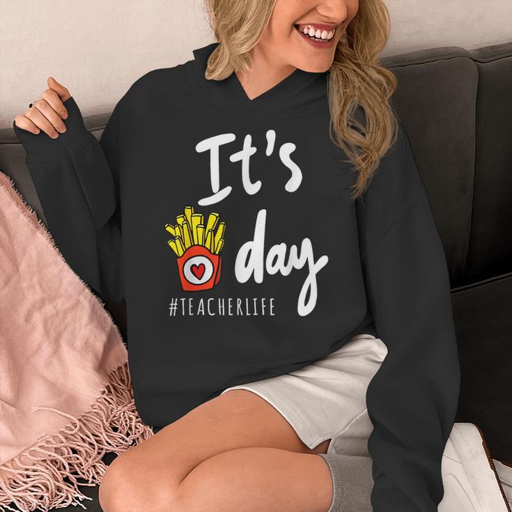 It's Fry Day Teacher Life Women's Hoodie, funny design It's Fry Day Teacher Life Women's Hoodie, funny design