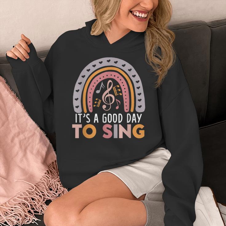 It's A Good Day To Sing Back To School Music Teacher Women's Hoodie, funny design It's A Good Day To Sing Back To School Music Teacher Women's Hoodie, funny design