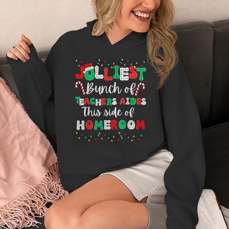 Jolliest Bunch Of Teachers Aides This Side Of Homeroom Women's Hoodie, funny design Jolliest Bunch Of Teachers Aides This Side Of Homeroom Women's Hoodie, funny design
