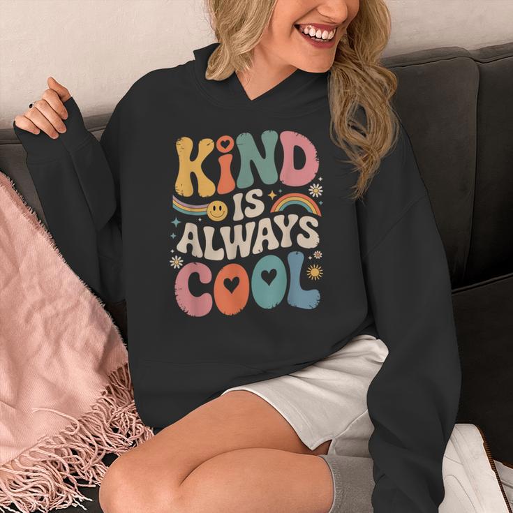 Kind Is Always Cool Teacher Graphic Tees Choose Kindness Women's Hoodie, funny design Kind Is Always Cool Teacher Graphic Tees Choose Kindness Women's Hoodie, funny design