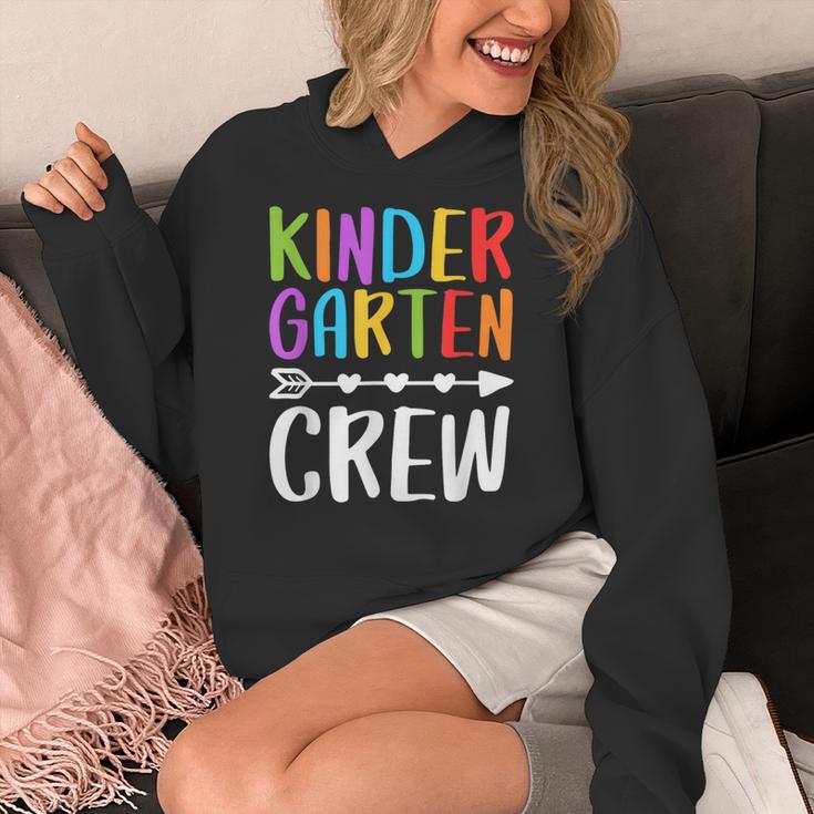 Kindergarten Crew Shirt Kinder Crew Teacher Boy Girl Women's Hoodie, funny design