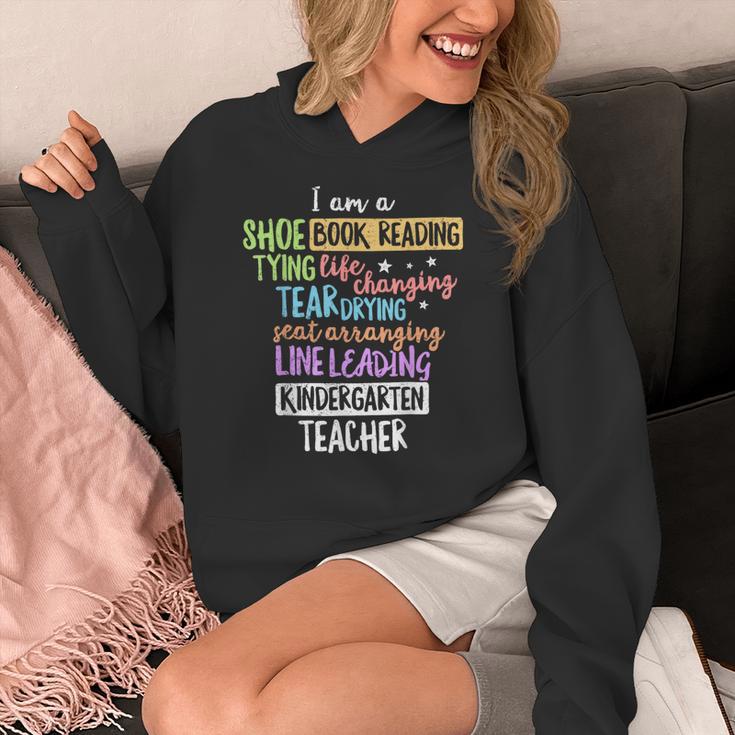 I Am A Kindergarten Teacher Shirt Creative Women's Hoodie, funny design
