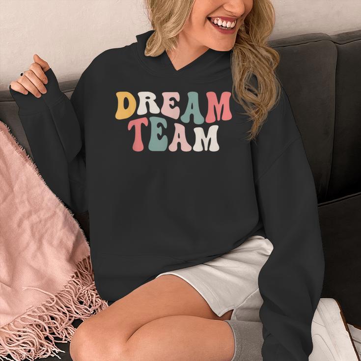 Last Day Of School Back To School Dream Team Teacher Kids Women's Hoodie, funny design