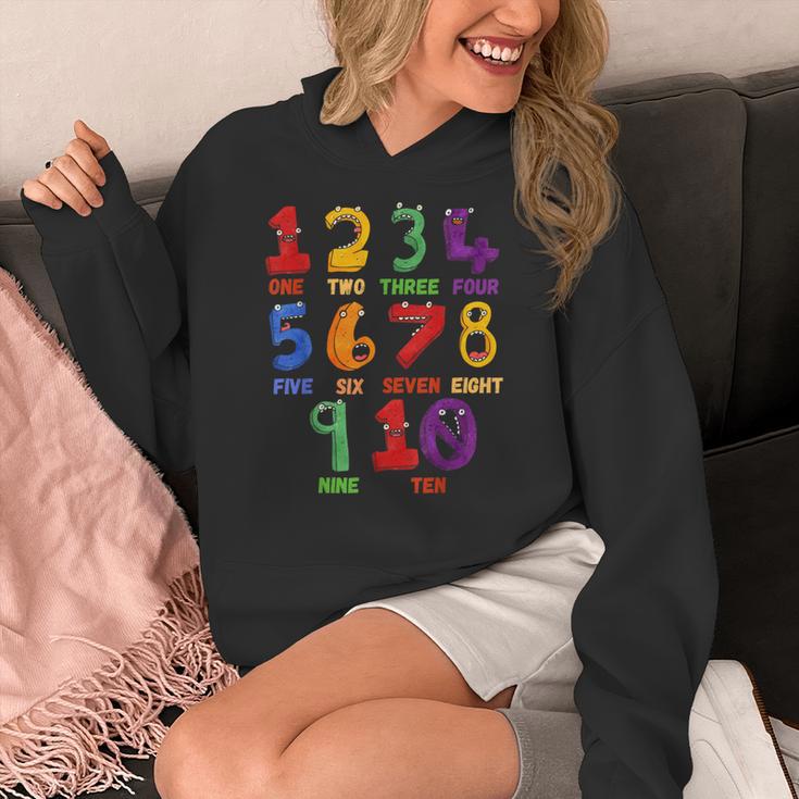 Learning Math Numbers Counting Back To School Teacher For Men Women Girls Kids Women's Hoodie, funny design Learning Math Numbers Counting Back To School Teacher For Men Women Girls Kids Women's Hoodie, funny design