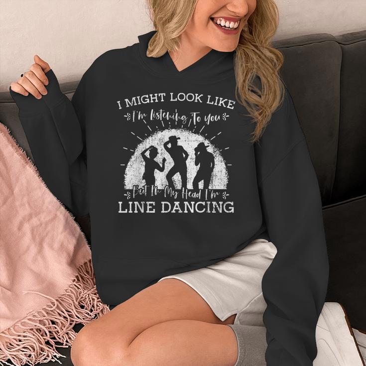Line Dancing Choreographer Dance Teacher Group Performer Men Women Girls Kids Women's Hoodie, funny design