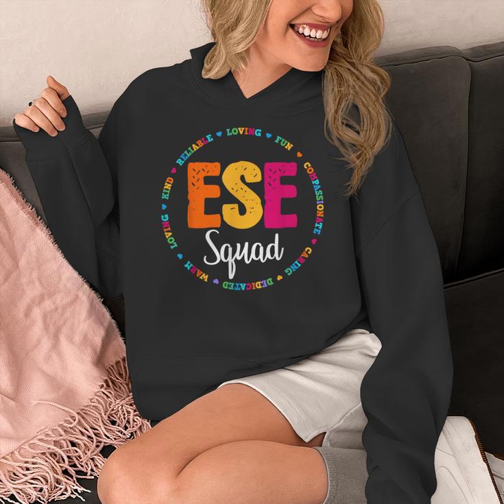 Matching ESE Squad First Last Day Team Teacher Student Tribe Women's Hoodie, funny design Matching ESE Squad First Last Day Team Teacher Student Tribe Women's Hoodie, funny design