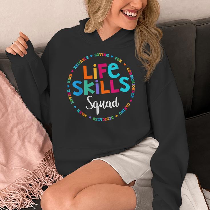 Matching Life Skills Squad Teacher Special Ed SPED Team Crew Women's Hoodie, funny design