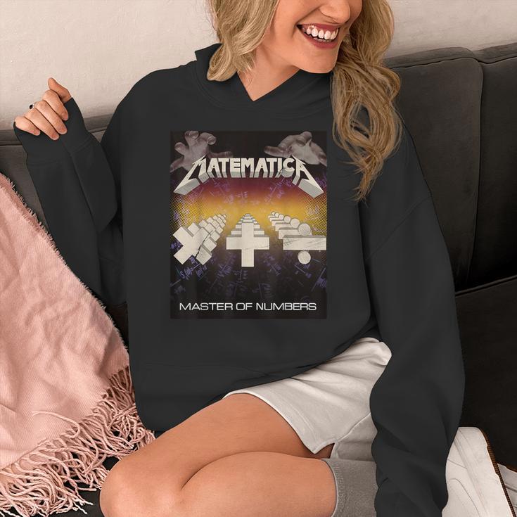 Matematica Master Of Numbers Math Teachers Puppets Parody Women's Hoodie, funny design Matematica Master Of Numbers Math Teachers Puppets Parody Women's Hoodie, funny design