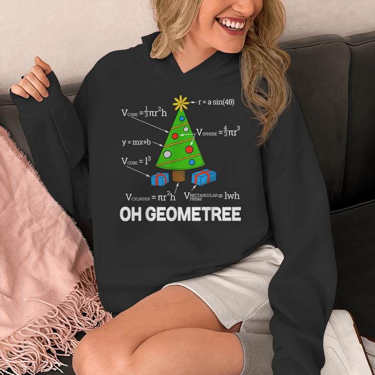 Math Geometry Christmas Tree Geometree Teacher Women's Hoodie, funny design Math Geometry Christmas Tree Geometree Teacher Women's Hoodie, funny design