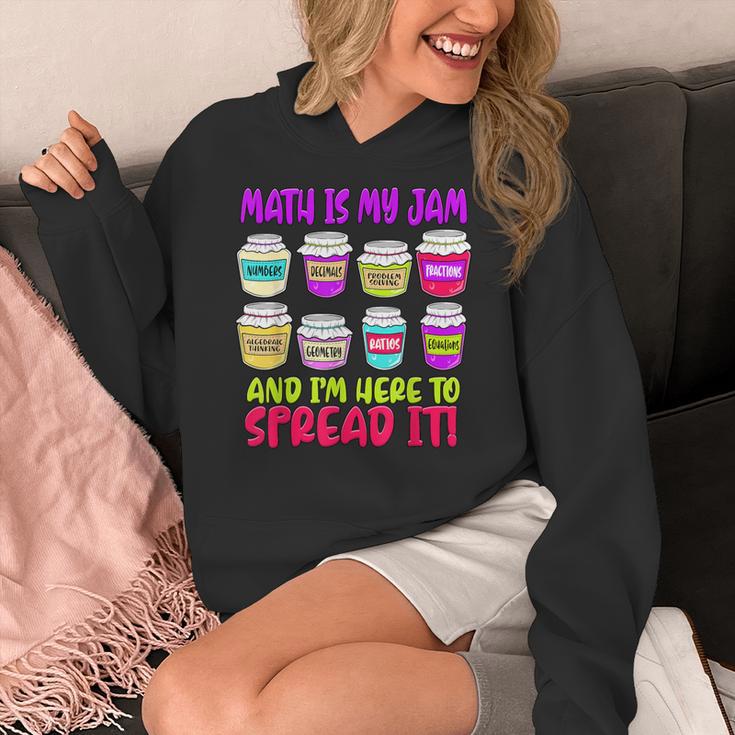 Math Teacher My Jam Here To Spread Mathematics Humor Women's Hoodie, funny design Math Teacher My Jam Here To Spread Mathematics Humor Women's Hoodie, funny design