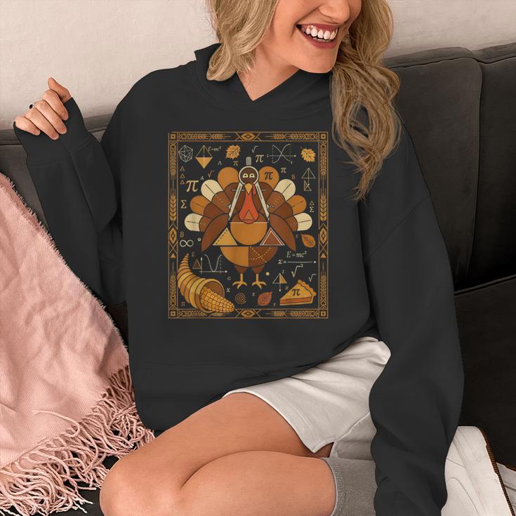 Math Turkey Teacher Thanksgiving Geometric Pi Equation Women's Hoodie, funny design Math Turkey Teacher Thanksgiving Geometric Pi Equation Women's Hoodie, funny design