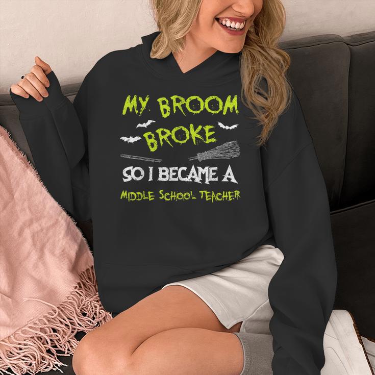 Middle School Teacher Halloween Costume Shirt Lazy Women's Hoodie, funny design Middle School Teacher Halloween Costume Shirt Lazy Women's Hoodie, funny design