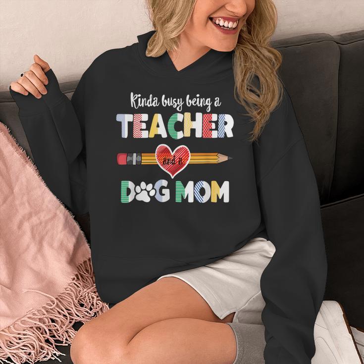 Mothers Day For Teacher Dog Lover Dog Mom Teacher Women's Hoodie, Couple Gifts, funny design