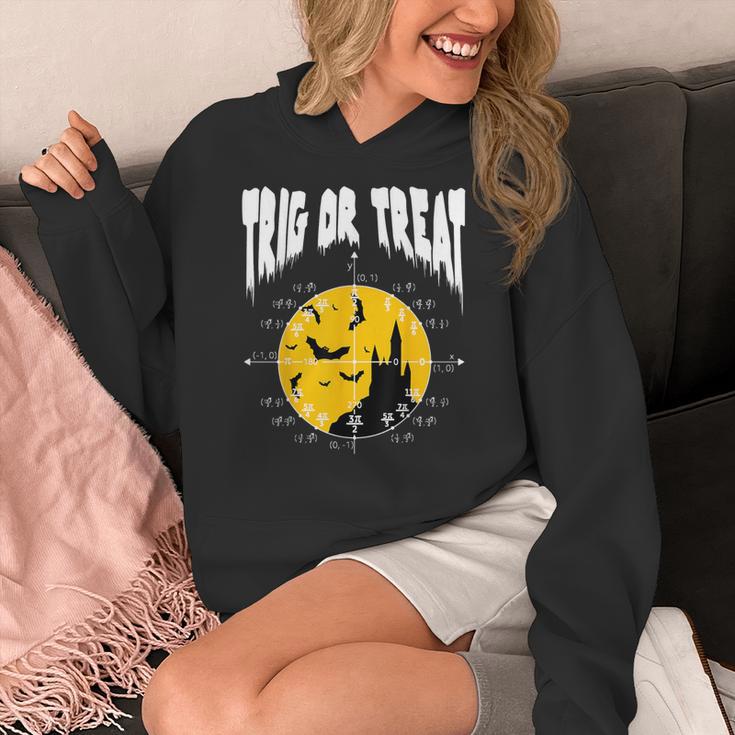 Nerdy Trig Or Treat Halloween Costume Math Teacher Women's Hoodie, funny design Nerdy Trig Or Treat Halloween Costume Math Teacher Women's Hoodie, funny design