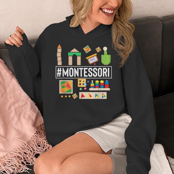 Novelty Montessori Studying Learning Schooling Teacher Love For Men Women Women's Hoodie, funny design Novelty Montessori Studying Learning Schooling Teacher Love For Men Women Women's Hoodie, funny design