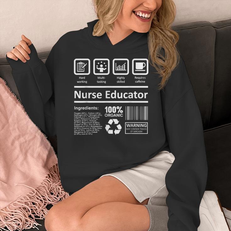 Nurse Educator Shirt Men Women Nursing Instructor Teacher Women's Hoodie, funny design