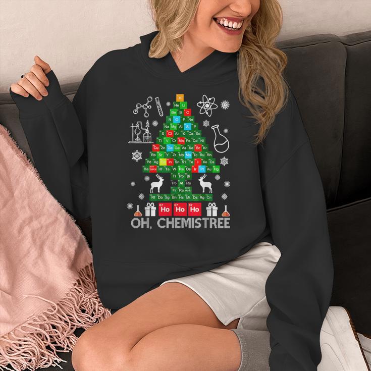 Oh Chemistree Scientist Chemical Christmas Xmas Teacher Women's Hoodie, funny design Oh Chemistree Scientist Chemical Christmas Xmas Teacher Women's Hoodie, funny design