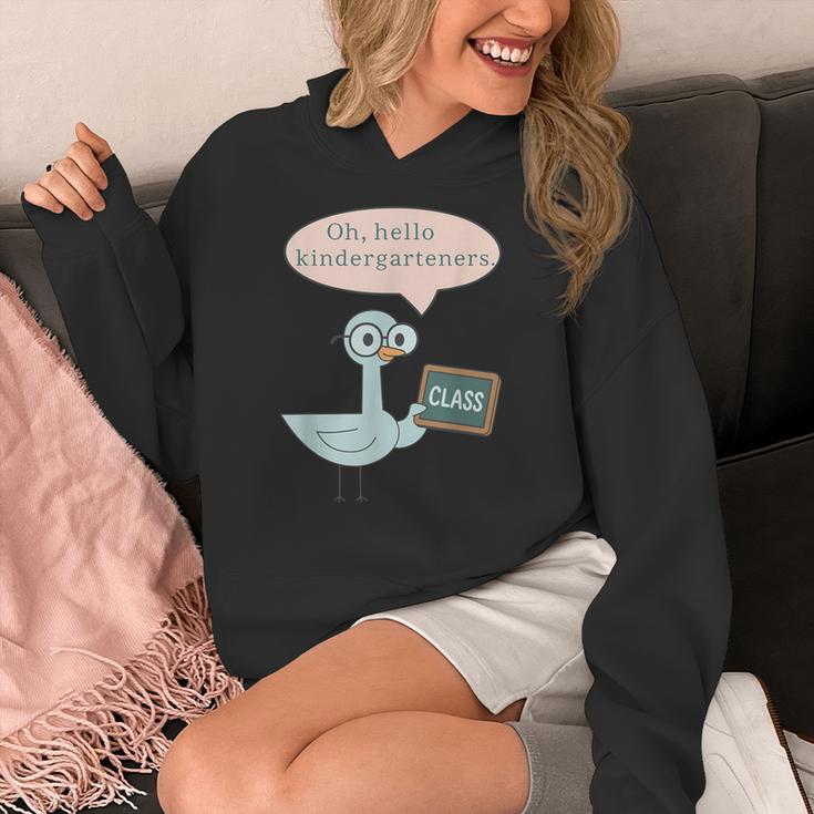 Oh Hello Kindergarteners Shirt Cute Pigeon Teacher Tee Women's Hoodie, funny design Oh Hello Kindergarteners Shirt Cute Pigeon Teacher Tee Women's Hoodie, funny design