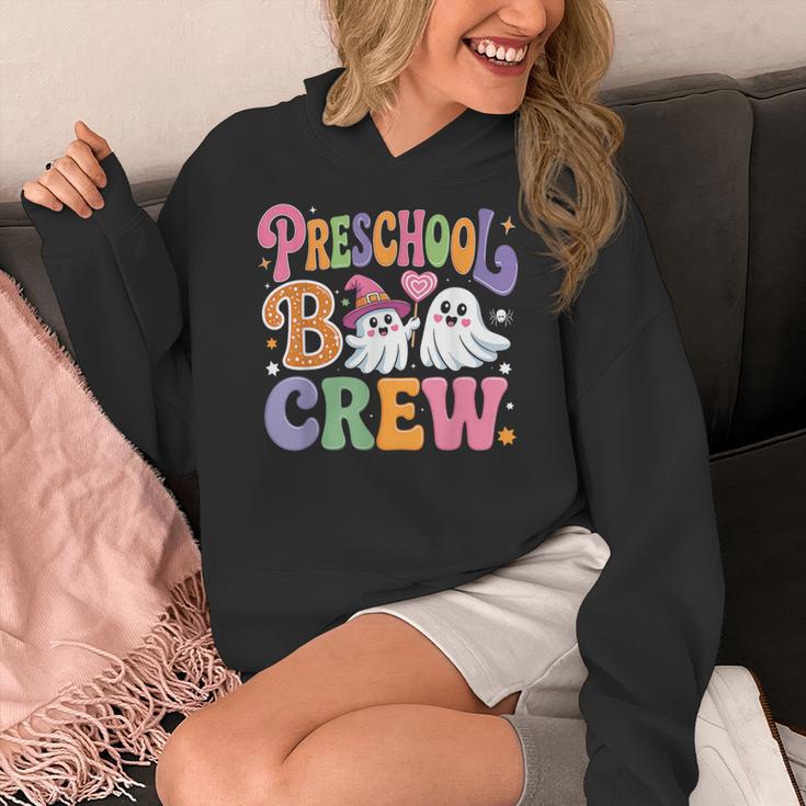 Preschool Boo Crew Preschool Teacher Student Halloween Women's Hoodie, funny design Preschool Boo Crew Preschool Teacher Student Halloween Women's Hoodie, funny design
