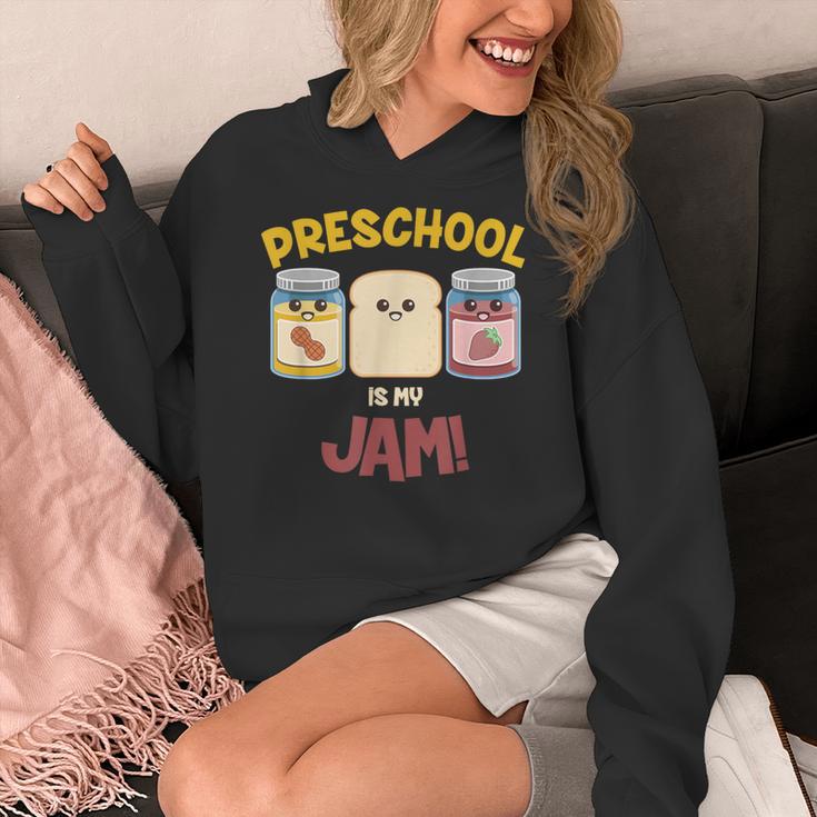 Preschool Is My Jam Teacher Shirt Women's Hoodie, funny design