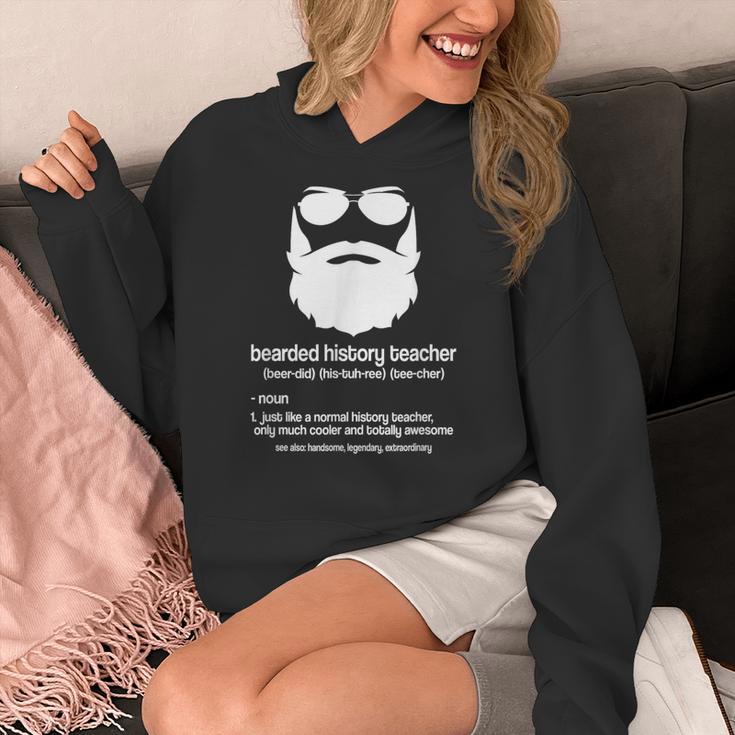 Professor Ancient Teaching Education Bearded History Teacher Women's Hoodie, History Teacher Gifts, funny design Professor Ancient Teaching Education Bearded History Teacher Women's Hoodie, History Teacher Gifts, funny design