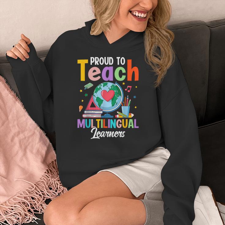 Proud To Teach Multilingual Learner ESL English Teacher Women's Hoodie, Esl Teacher Gifts, English Teacher Gifts, funny design Proud To Teach Multilingual Learner ESL English Teacher Women's Hoodie, Esl Teacher Gifts, English Teacher Gifts, funny design