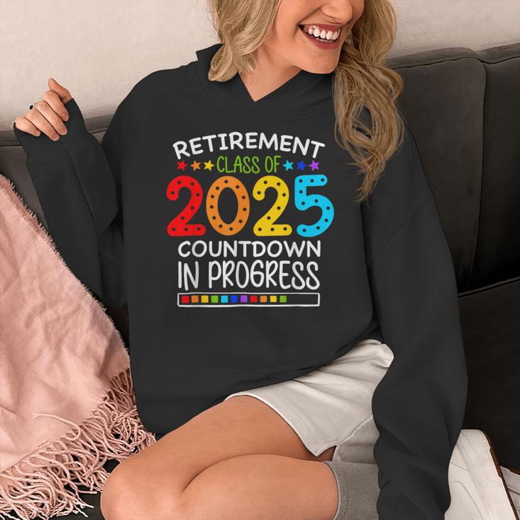 Retirement Class Of 2025 Teacher Countdown Loading Teacher Women's Hoodie, funny design Retirement Class Of 2025 Teacher Countdown Loading Teacher Women's Hoodie, funny design