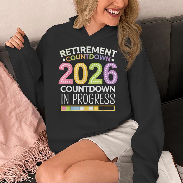 Retirement Class Of 2026 Teacher Countdown Loading Teacher Women's Hoodie, funny design Retirement Class Of 2026 Teacher Countdown Loading Teacher Women's Hoodie, funny design