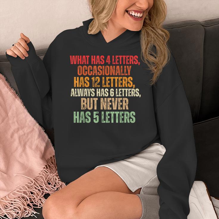 Riddle Wordplay Joke For Grammar Nerds And Teachers Women's Hoodie, funny design Riddle Wordplay Joke For Grammar Nerds And Teachers Women's Hoodie, funny design