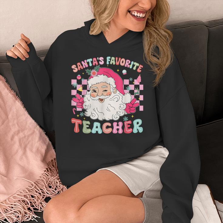 Santa Favorite Teacher Shirt Teacher Christmas Women's Hoodie, funny design Santa Favorite Teacher Shirt Teacher Christmas Women's Hoodie, funny design