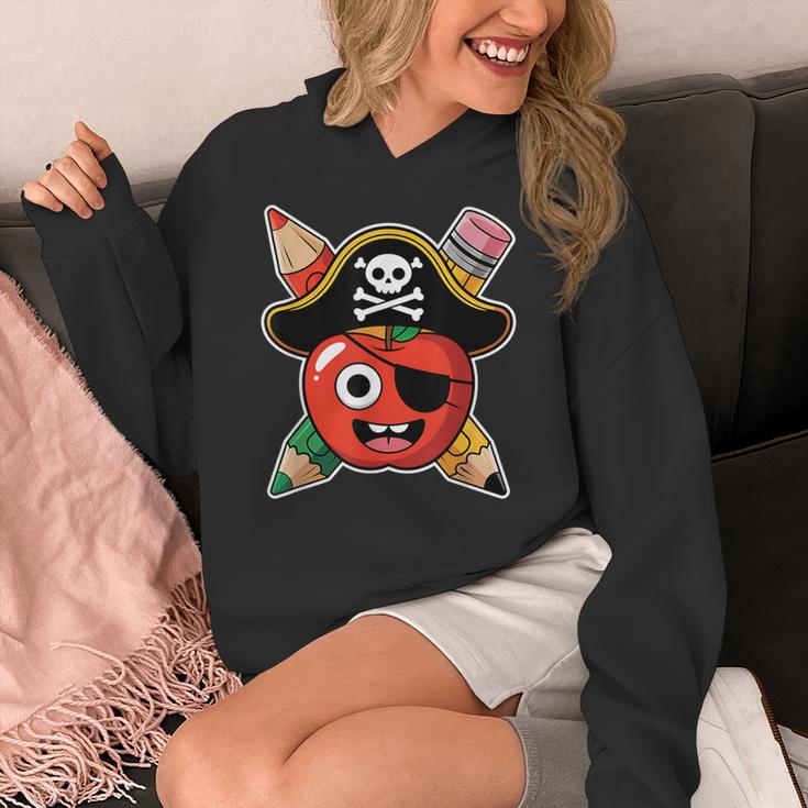 School International Talk Like A Pirate Day Pirate Teacher Women's Hoodie, funny design School International Talk Like A Pirate Day Pirate Teacher Women's Hoodie, funny design