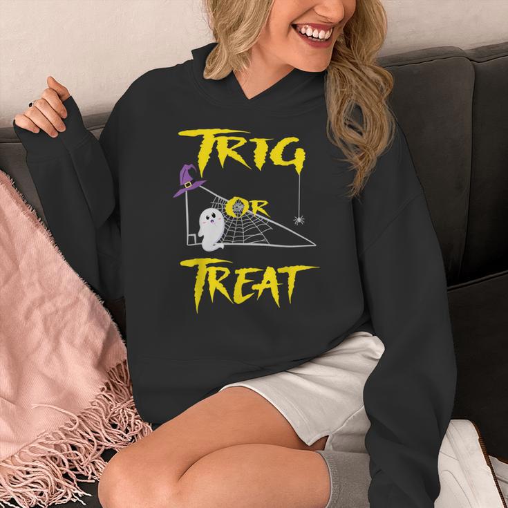 School Math Teacher Halloween 2022 Trig Or Treat Shirt Women's Hoodie, funny design School Math Teacher Halloween 2022 Trig Or Treat Shirt Women's Hoodie, funny design